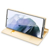 Dux Ducis Skin Pro Bookcase type case for Samsung Galaxy S22 Ultra golden