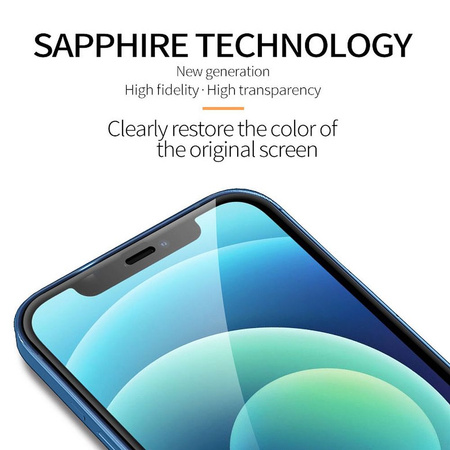 Szkło hartowane X-ONE Sapphire Glass Extra Hard - do iPhone 15 Plus