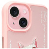 Nimmy etui iPhone 15 6.1" różowy/pink     Glasses Cool Cat