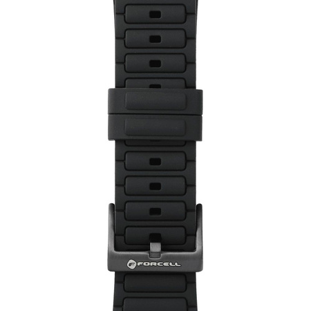 Pasek do Samsung Galaxy Watch Forcell F-Design FS11 magnetyczny stal 20 mm czarny