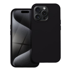 Futerał SILICONE do IPHONE 15 PRO czarny