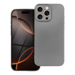 Futerał METALLIC do IPHONE 16 Pro Max szary