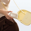 Verstellbarer Telefonständer mit Spiegel Baseus Seashell Series – Beige
