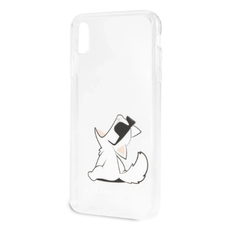 Karl Lagerfeld Choupette Fun Sunglasses - Etui iPhone Xs Max (przezroczysty)
