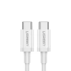 Kabel Ugreen US264 60518 USB-C / USB-C PD QC AFC 1m - biały