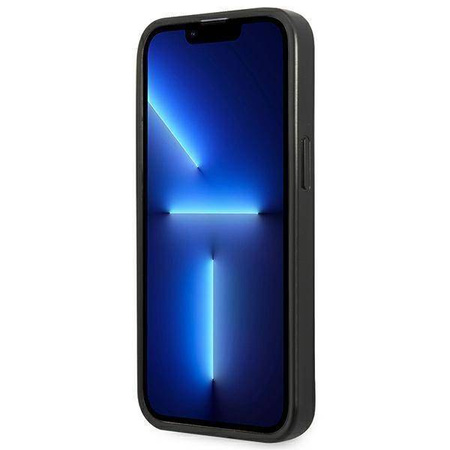 Oryginalne Etui IPHONE 13 PRO MAX Karl Lagerfeld Hardcase Monogram Plaque (KLHCP13XMNMP1P) różowe