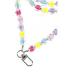 Zawieszka COLORFUL do telefonu / długość sznura 120cm (60cm w pętli) / na szyję - mutlicolor