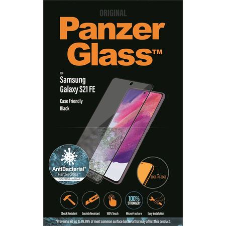PanzerGlass szkło hartowane Ultra-Wide Fit Fingerprint do Samsung Galaxy S21 FE