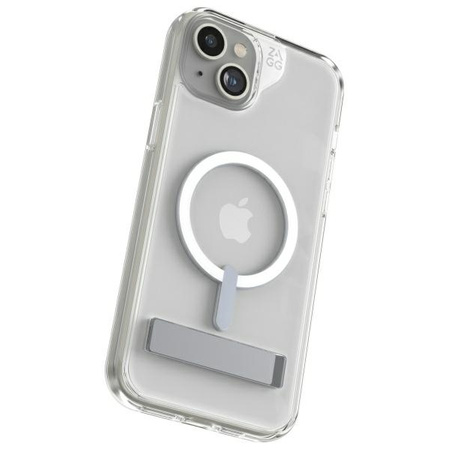 Etui ZAGG Crystal Palace Snap Kickstand   MagSafe do iPhone 15 Plus przezroczysty/clear