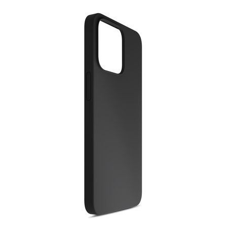 3MK Silicone Case iPhone 16 Pro 6.3" czarny/black