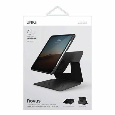 Etui IPAD PRO 11 2021 / 2022 UNIQ Rovus Magnetic Case czarne