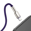 Baseus Cafule Series Metal Data Cable USB to IP 2.4A 1m Purple