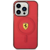 Ferrari FEHMP14XURKR iPhone 14 Pro Max 6.7" czerwony/red hardcase Translucent Magsafe