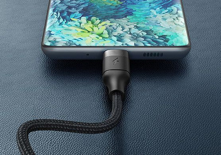 VEGER kabel Typ C do Typ C PD 100W 5A CC02 1,5m czarny