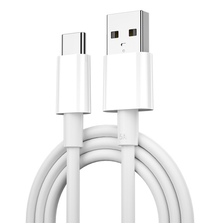 WIWU kabel C007 USB - USB-C 1,2 m 5A biały