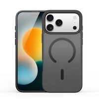 Dux Ducis Yind iPhone 17 Pro Hülle kompatibel mit MagSafe - Schwarz