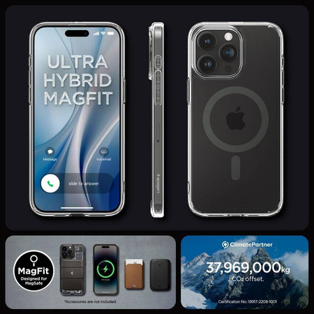 Spigen Ultra Hybrid MAG iPhone 16 Pro Max MagSafe graphite ACS07999