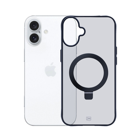 3MK Smoke Case iPhone 16 Plus Magsafe & Stand
