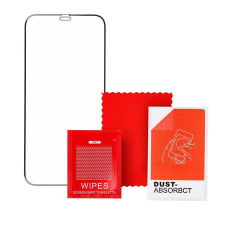 Szkło Hartowane 6D Pro Veason Glass - do Iphone 15 Pro Max czarny