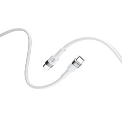 Forever kabel Flexible USB-C - USB-C 2,0 m 100W biały