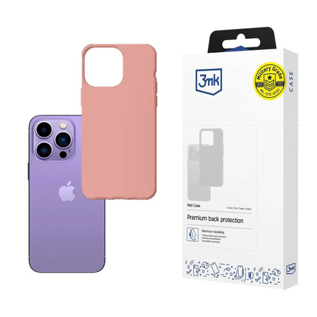 Apple iPhone 14 Pro - 3mk Matt Case lychee