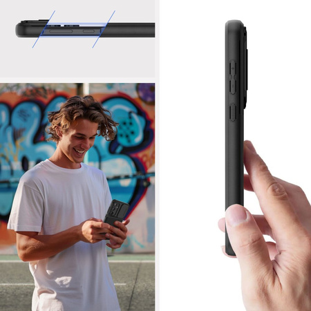 Etui SAMSUNG GALAXY A55 5G Tech-Protect Velar Cam+ czarne