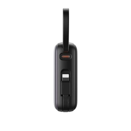 Joyroom JR-PBF27 10000mAh 22.5W Powerbank with Built-in USB-C and Lightning Cables - Black
