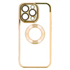 Beauty Clear Case do Iphone 15 złoty