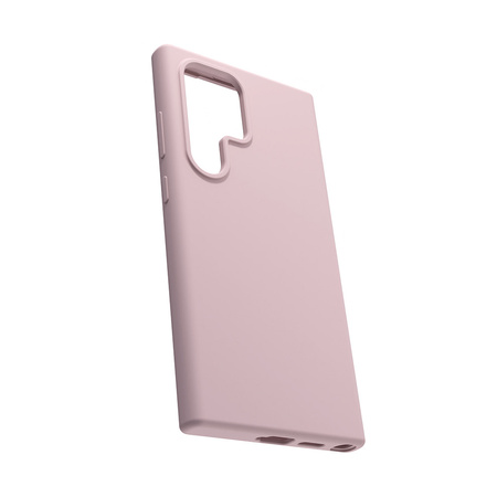 Nakładka Etteri Silicone Case do Samsung Galaxy S24 Ultra jasnoróżowa