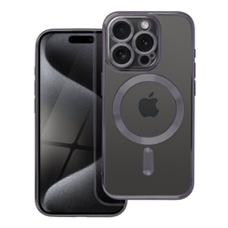 Futerał Electro Mag Cover kompatybilny z MagSafe do IPHONE 15 PRO czarny