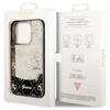 Guess GUHCP14LLC4PSGK iPhone 14 Pro 6.1" schwarz/schwarz Hardcase Liquid Glitter 4G Transculent