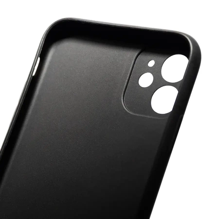 Handyhülle Matte iPhone 13 Pro Max schwarz