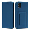 Magnetkartenetui für Xiaomi Redmi Note 11 Pro Pouch Card Wallet Kartenhalter Blau