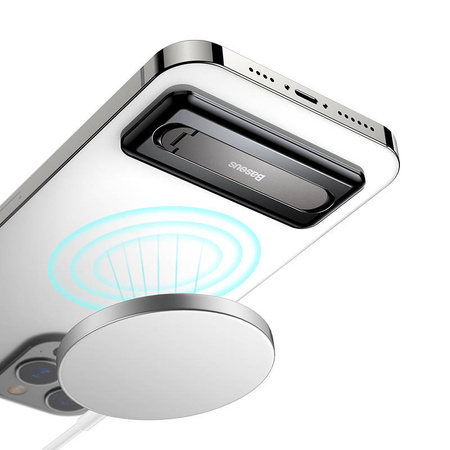 Baseus selbstklebender faltbarer Telefonhalter schwarz (LUXZ000001)