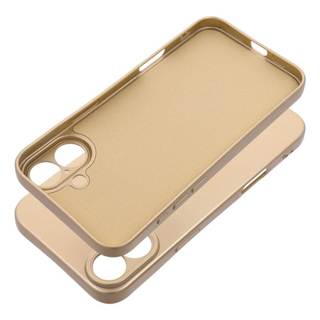Futerał METALLIC do IPHONE 16 Plus złoty