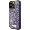 Guess nakładka do iPhone 15 Pro Max 6,7" GUHCP15XPFGSBSP jasnoróżowa HC Rhinestone Meta Logo