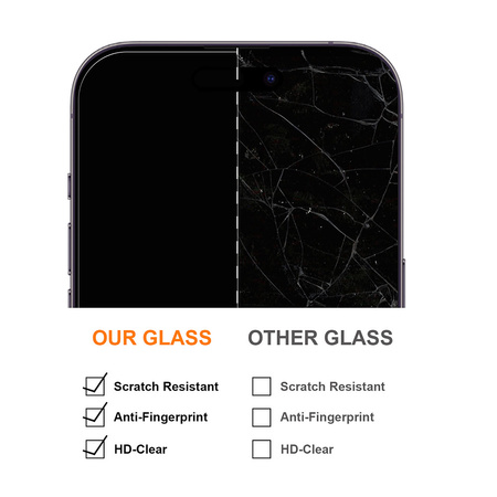 Szkło hartowane 2,5D Premium do iPhone 12 / iPhone 12 Pro 6,1&quot;