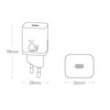 Baseus Super Si  Quick Charger 1C 25W EU White