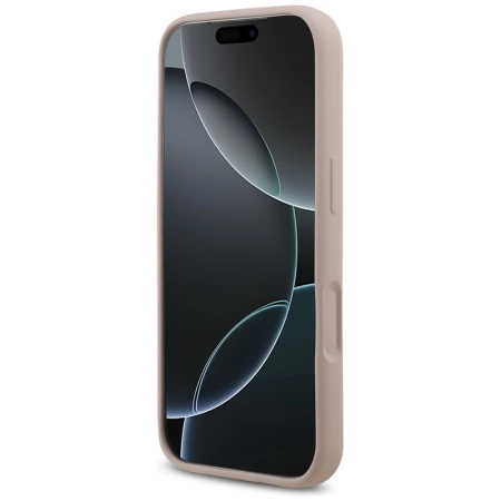 Karl Lagerfeld Silikon Karl&Choupette Ring MagSafe Case für iPhone 17 Pro - Pink