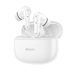 Yesido Słuchawki Bluetooth TWS28 ANC+ENC białe