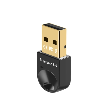 Mini adapter Bluetooth 5.4 Wozinsky WUSB54YS USB-A odbiornik nadajnik do komputera - czarny