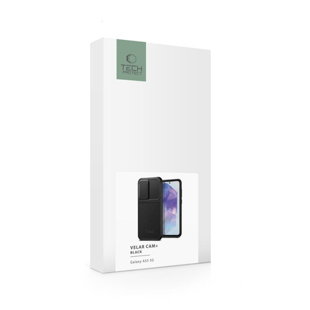 Etui SAMSUNG GALAXY A55 5G Tech-Protect Velar Cam+ czarne