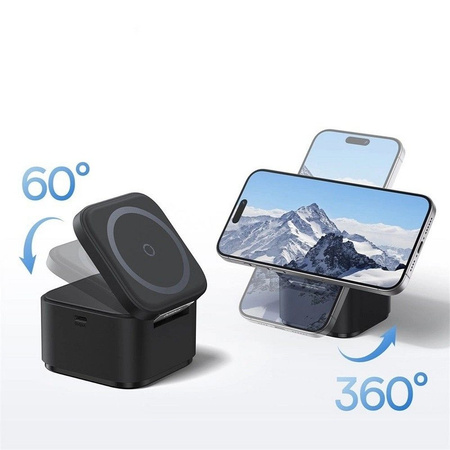Baseus BS-W531 MagSafe / Qi USB-C 20W kabelloses Ladegerät – schwarz