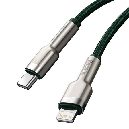 Baseus Cafule Series Metal Data Cable Type-C to iP PD 20W 2m Green