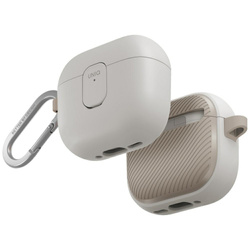 Etui UNIQ Clyde do AirPods 4 Lock Case   beżowy
