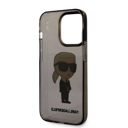 Karl Lagerfeld IML NFT Ikonik - Etui iPhone 14 Pro (czarny)