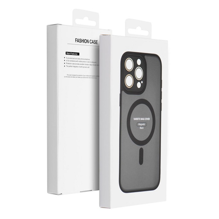 Futerał VARIETE MAG COVER kompatybilny z MagSafe do SAMSUNG S25 FE czarny