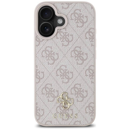Case IPHONE 16 Guess HC PU 4G Small 4G & Classic pink