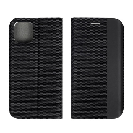 Kabura SENSITIVE Book do SAMSUNG A12 czarny