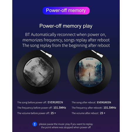 Transmiter FM MP3 z bluetooth 5.0 + czytnik kart pamieci + 2xUSB QC3.0 BC52L